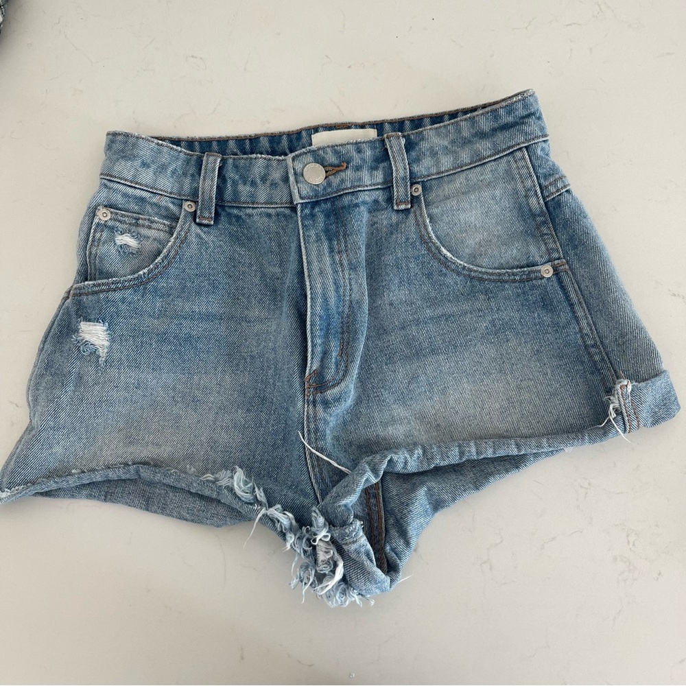 ROLLA’S High Rise Relaxed Dusters Shorts Size 25 Aussie 7